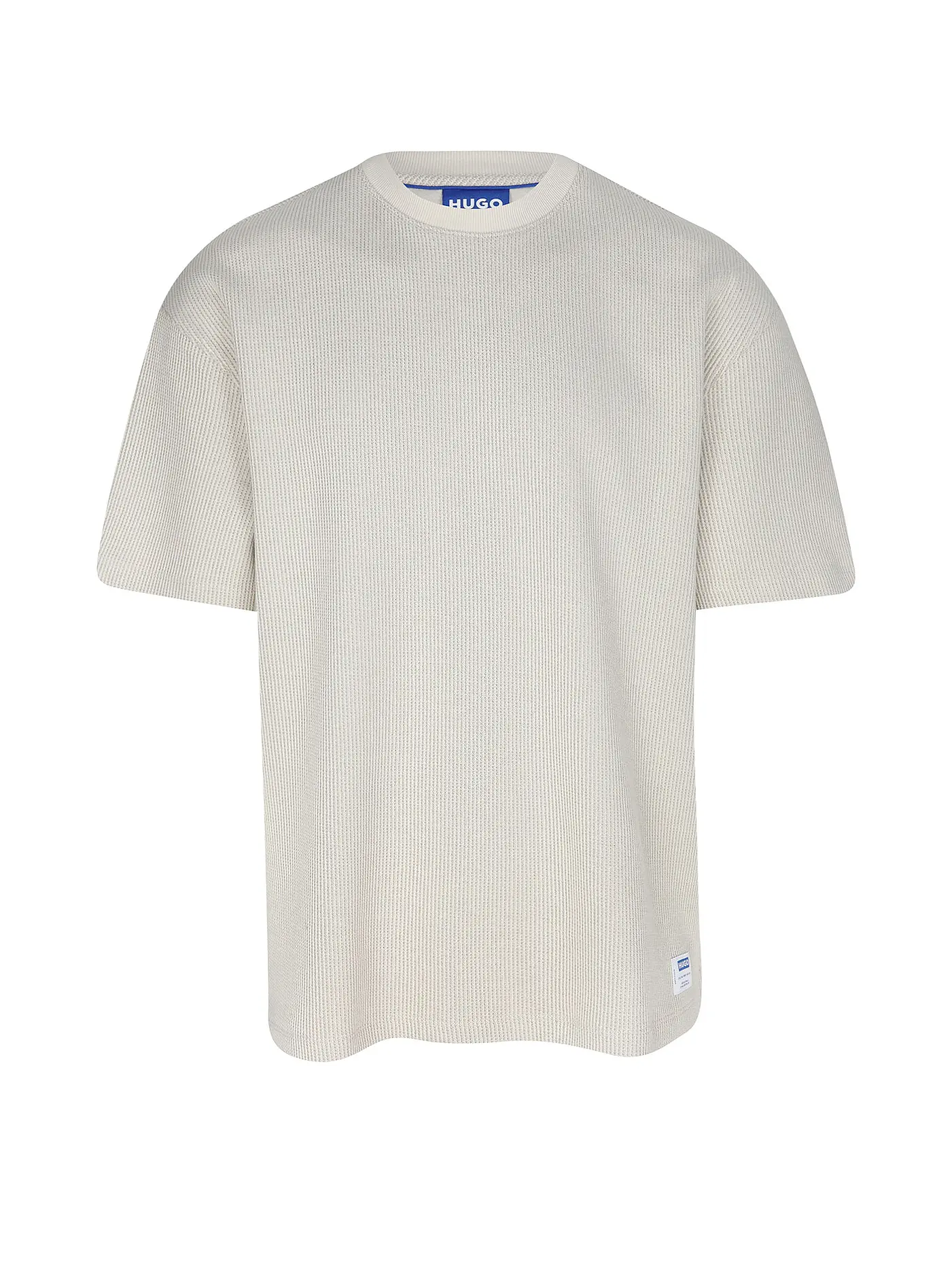 HUGO | T-Shirt NUWAFFLE | creme